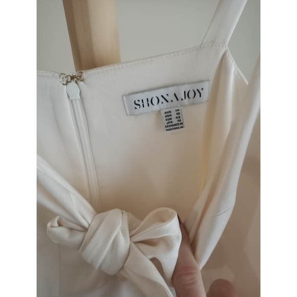 SHONA JOY Maxi dress tie front *size 14* - Picture 5 of 5
